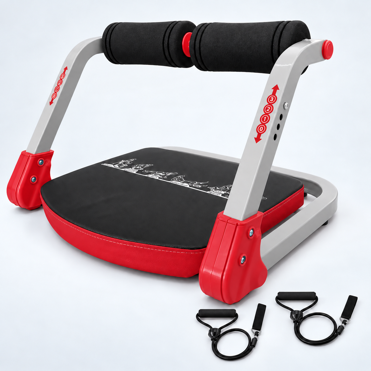 Lazzda Assisted Sit-Up & Ab Trainer