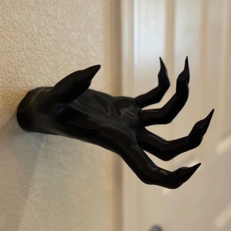 Halloween Witch's Demon Hand Wall Hanging Statues