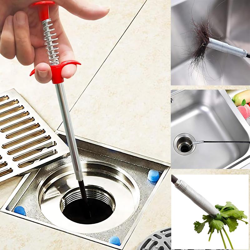 ð¥ðFlexible Grabber Claw Pick Up Reacher Tool with 4 Claws Bendable Hose Pickup Reaching Assist Tool for Litter Pick, Home Sink, Drains, Toilet