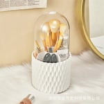 Sleek 360° Spinning Makeup Brush Holder