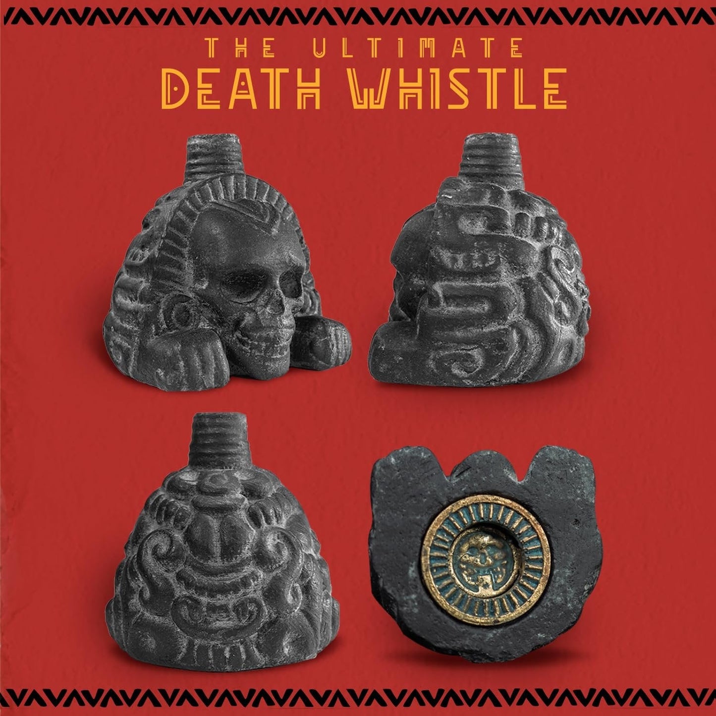 Real Screaming Aztec Death Whistle