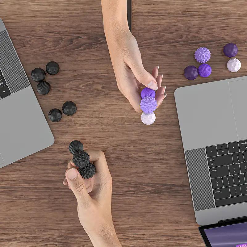 8 PCS/set Fidgeting Relax Toys with ElasticTexture