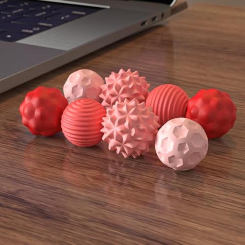 8 PCS/set Fidgeting Relax Toys with ElasticTexture
