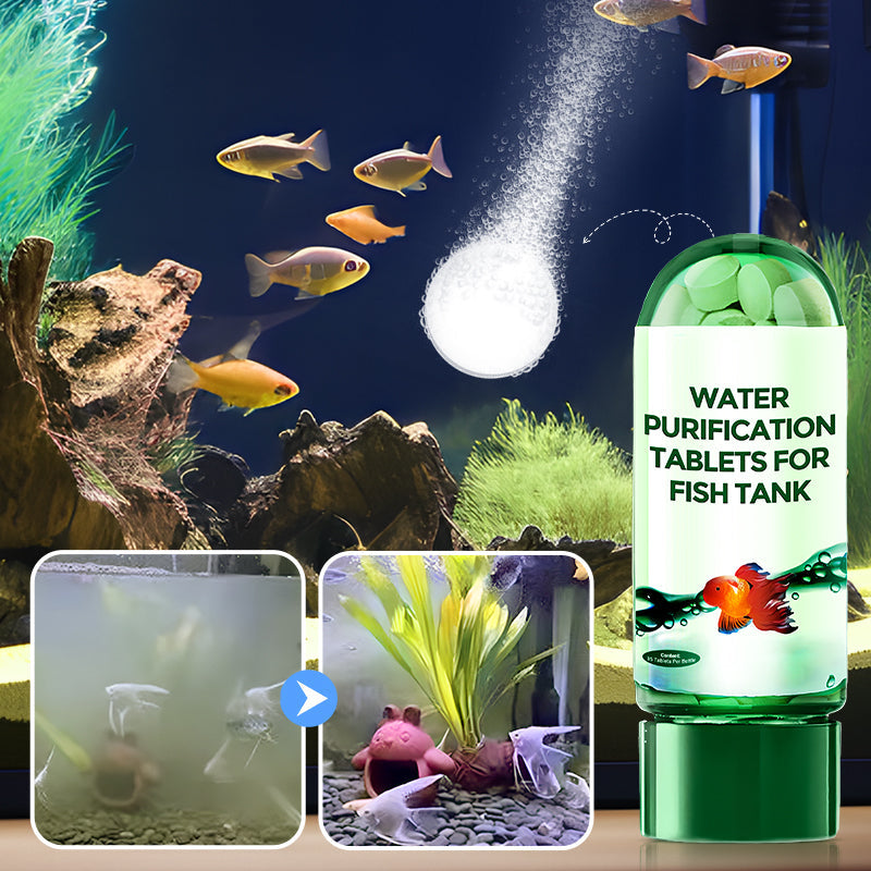 Powerful Aquarium Water Purification Tablet(50% OFF)