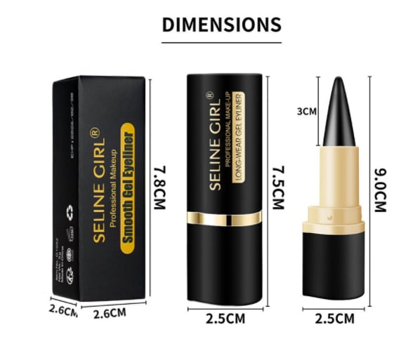 Natural Waterproof Eyeliner Cream