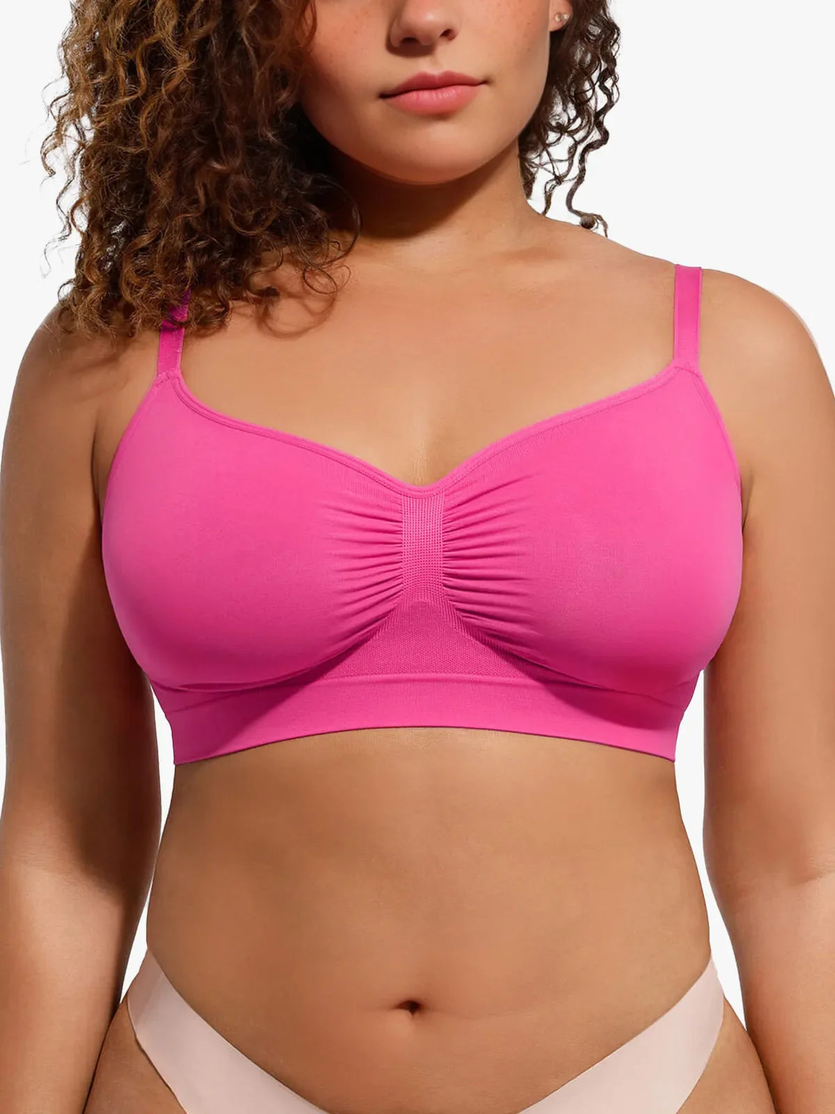 Non-Padded Wireless Full Coverage Bra