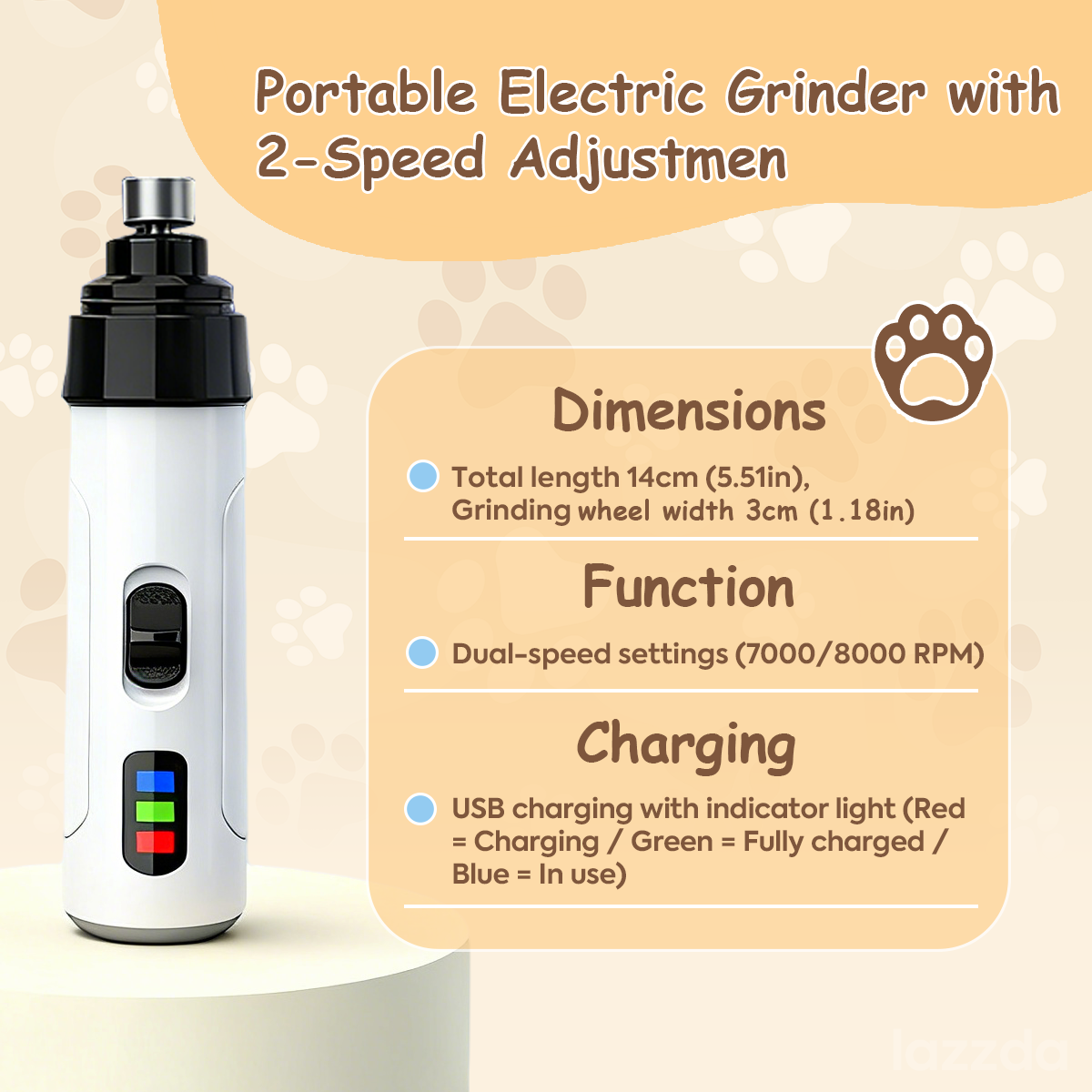 Give your pet a quick and easy manicure——Silent Groom Pro