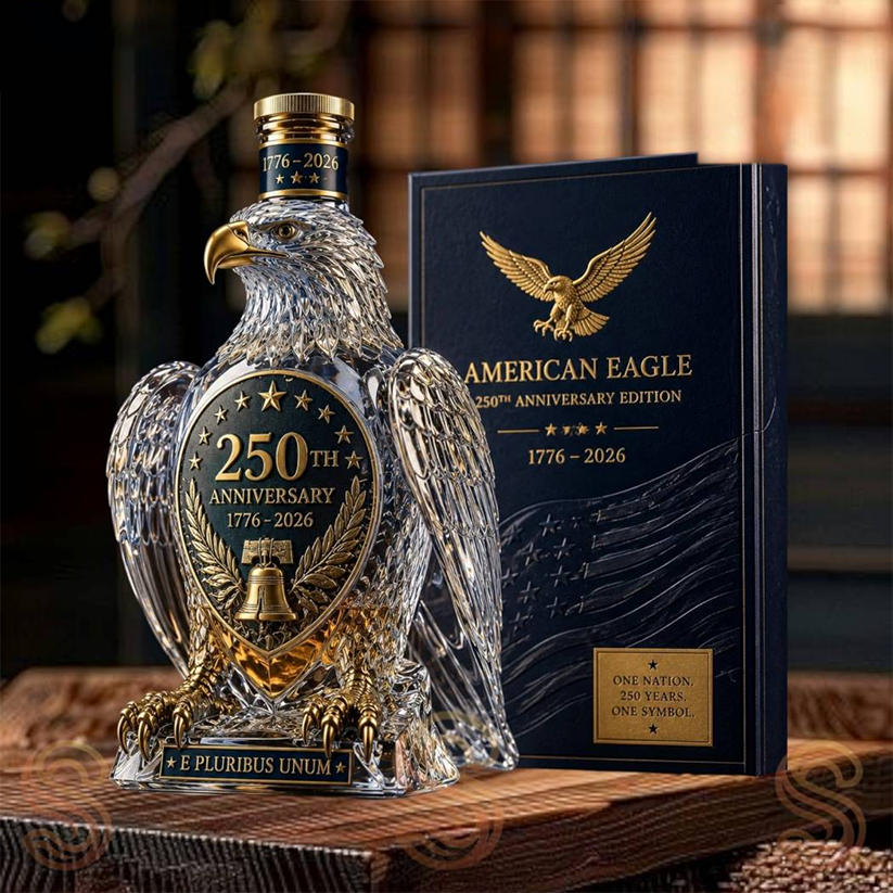 ✨ Premium Whiskey Decanters Eagle🦅💀🐙🚜⚓🚚🐶 A Masterpiece of Craftsmanship and Strength