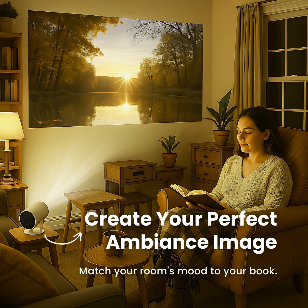 Lazzda Portable Projector