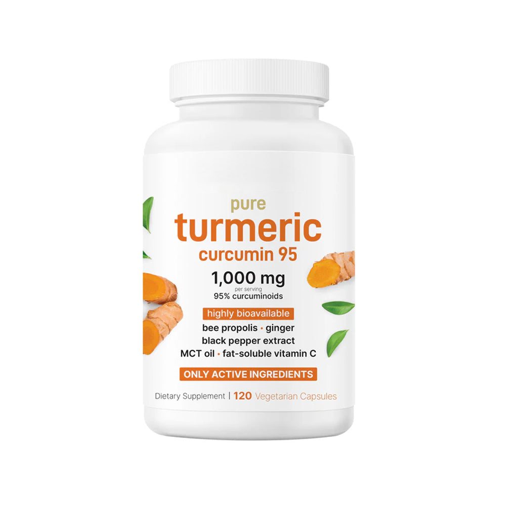 Turmeric Curcumin with Black Pepper & MCT Oil – 120 Capsules