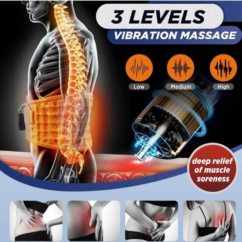 Lazzda 3-in-1 Back Belt