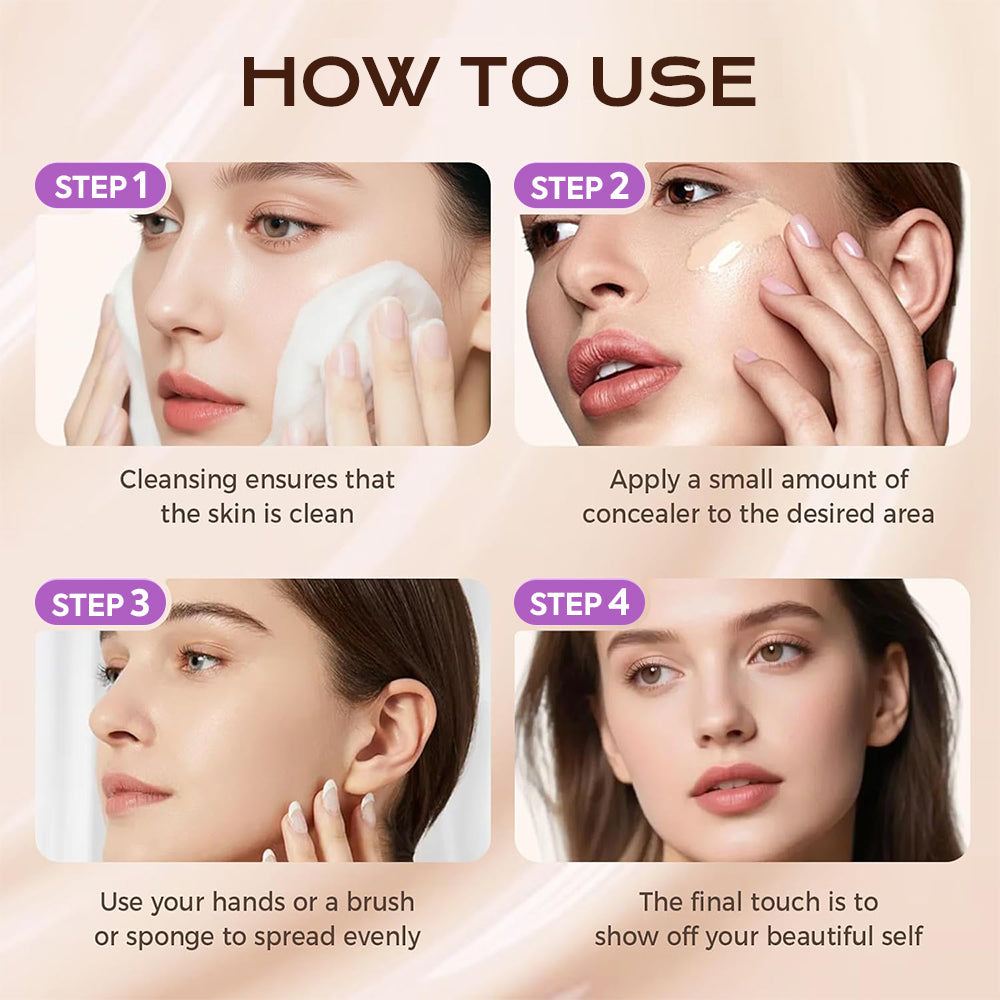 Evanesce Soft Matte Cream Concealer - All-Day Flawless Coverage