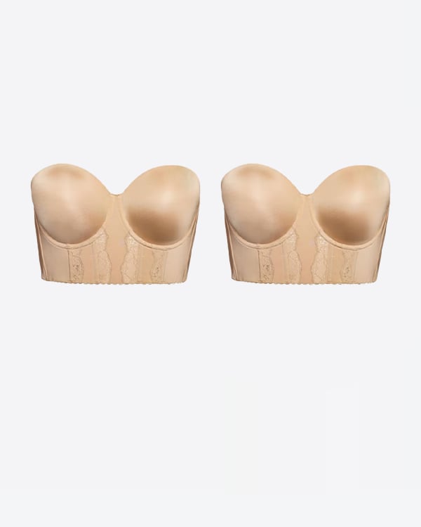 The Low Back Strapless Bra