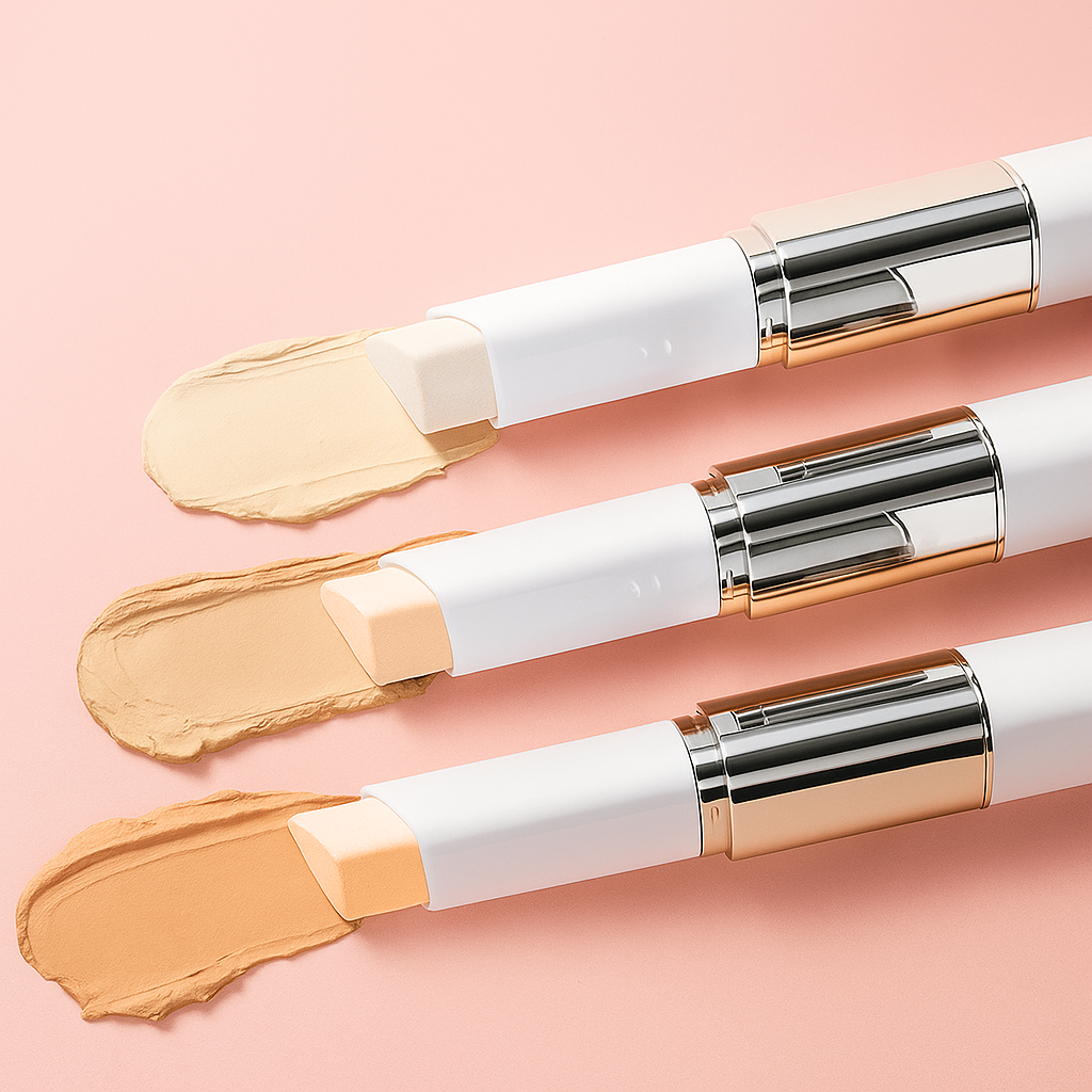 Cream Stick V white Korean Color-changing Foundation Stick with Volufiline