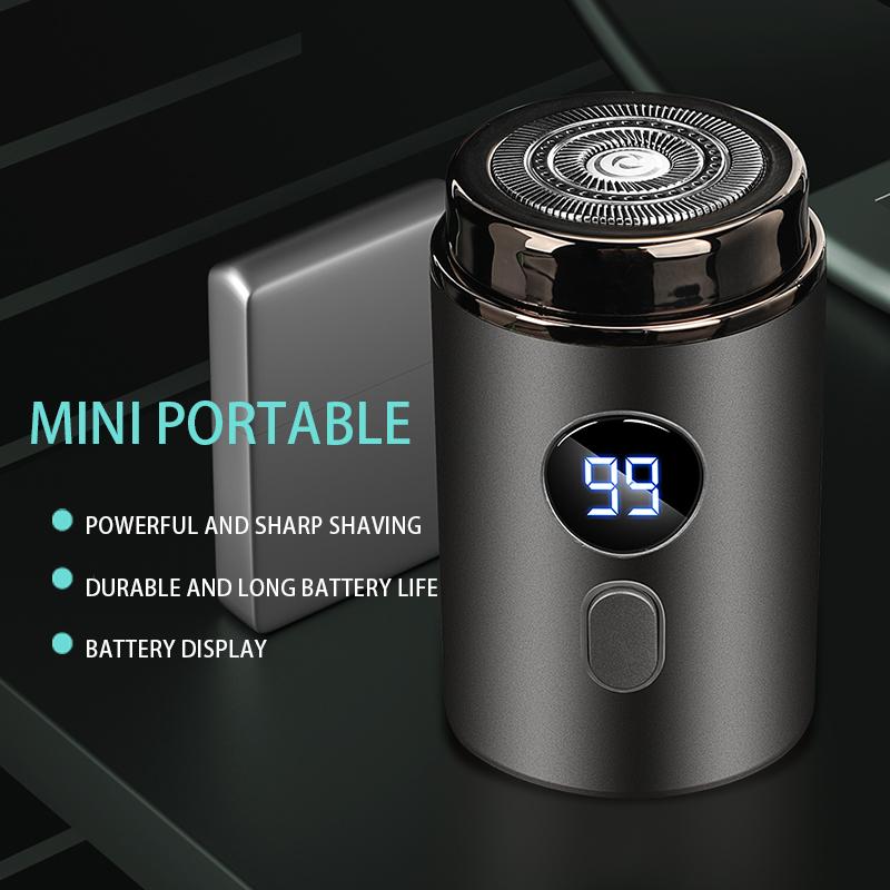 ⏰ Limited Time 49% OFF! 🔥 IPX7 Waterproof Cordless Mini Portable Razor ✨🪒💦 Buy More, Save More 💰📦