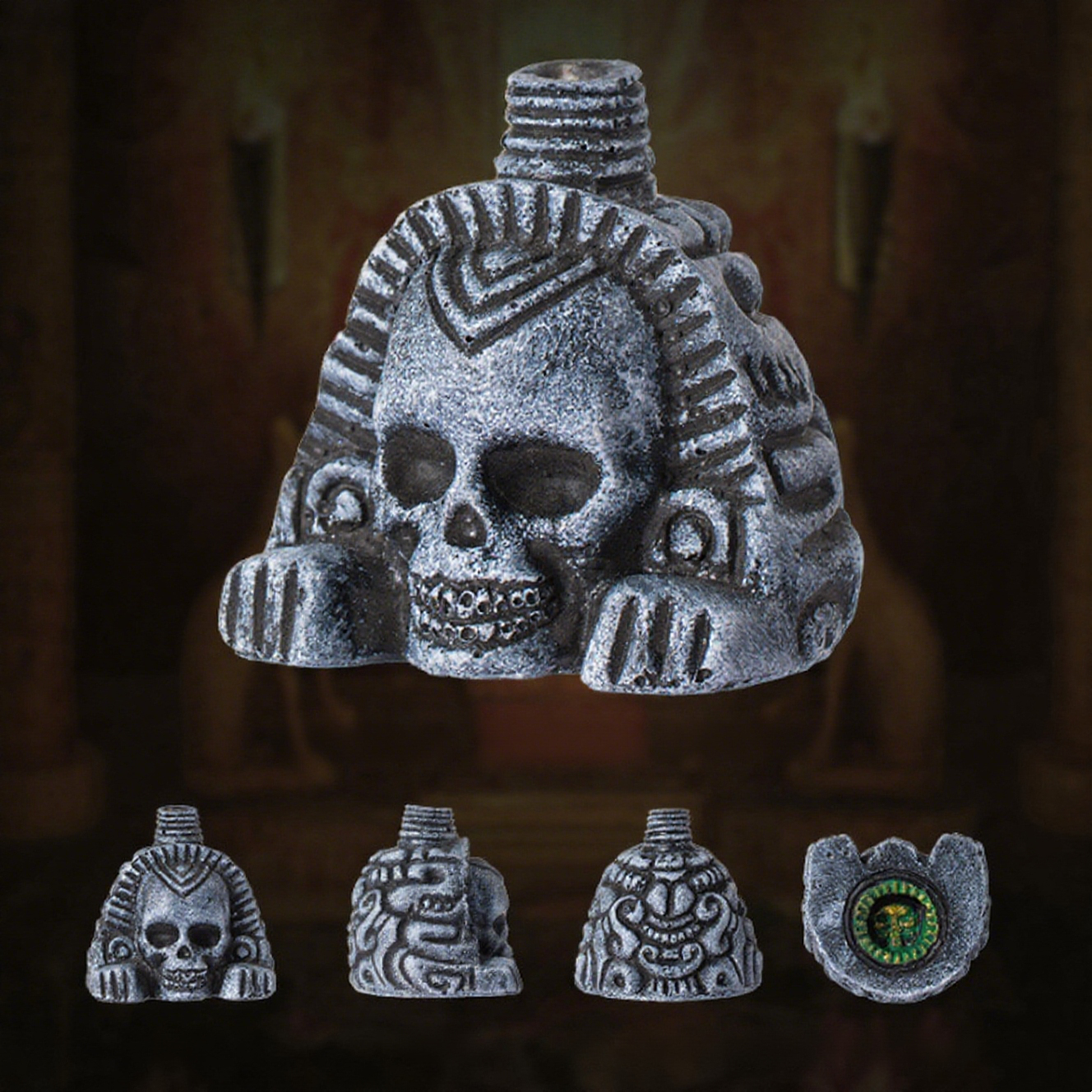 Real Screaming Aztec Death Whistle