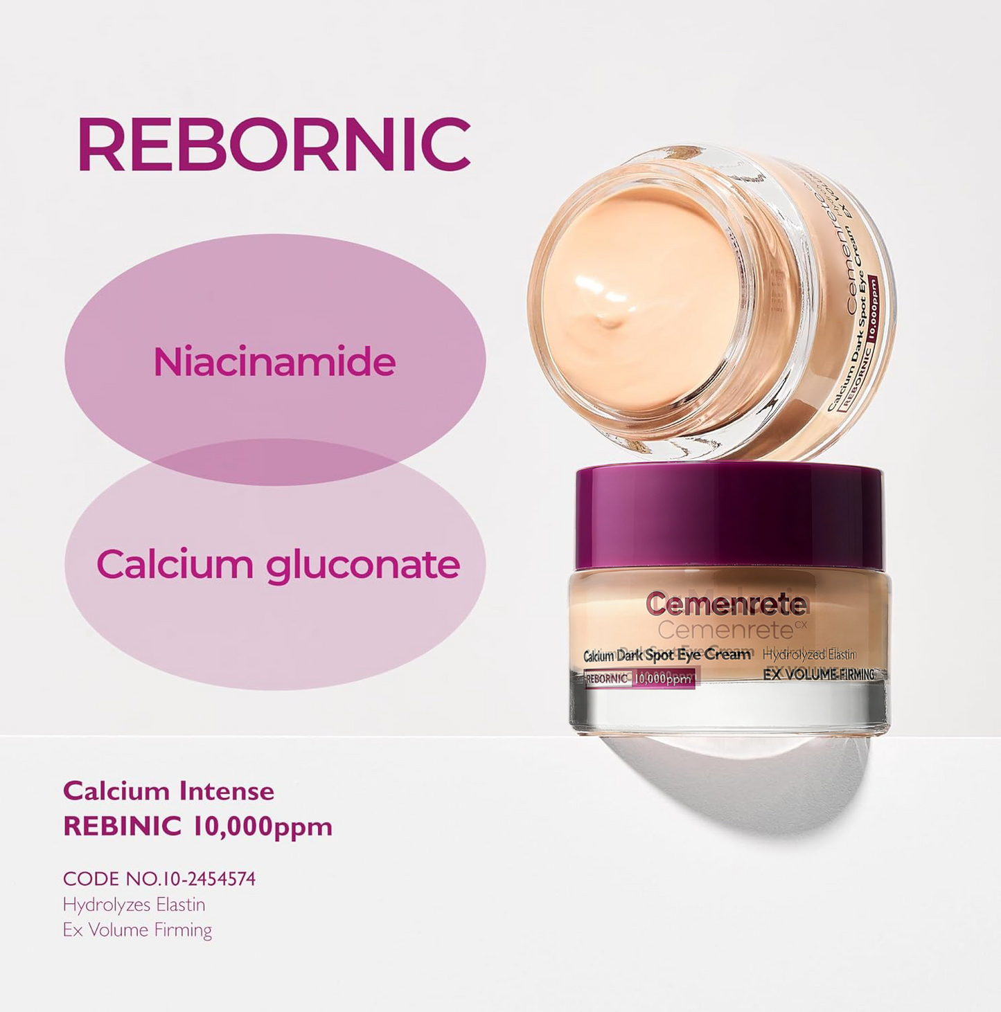 Cemenrete Calcium Dark Spot Eye Cream