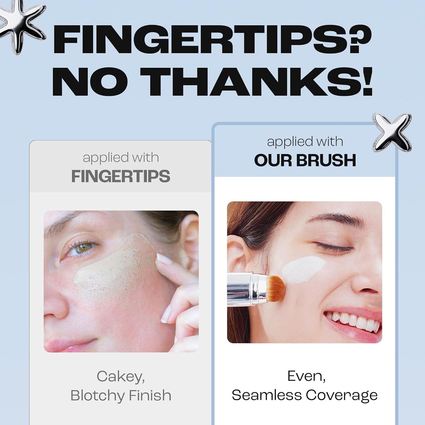 Cream Stick V white Korean Color-changing Foundation Stick with Volufiline