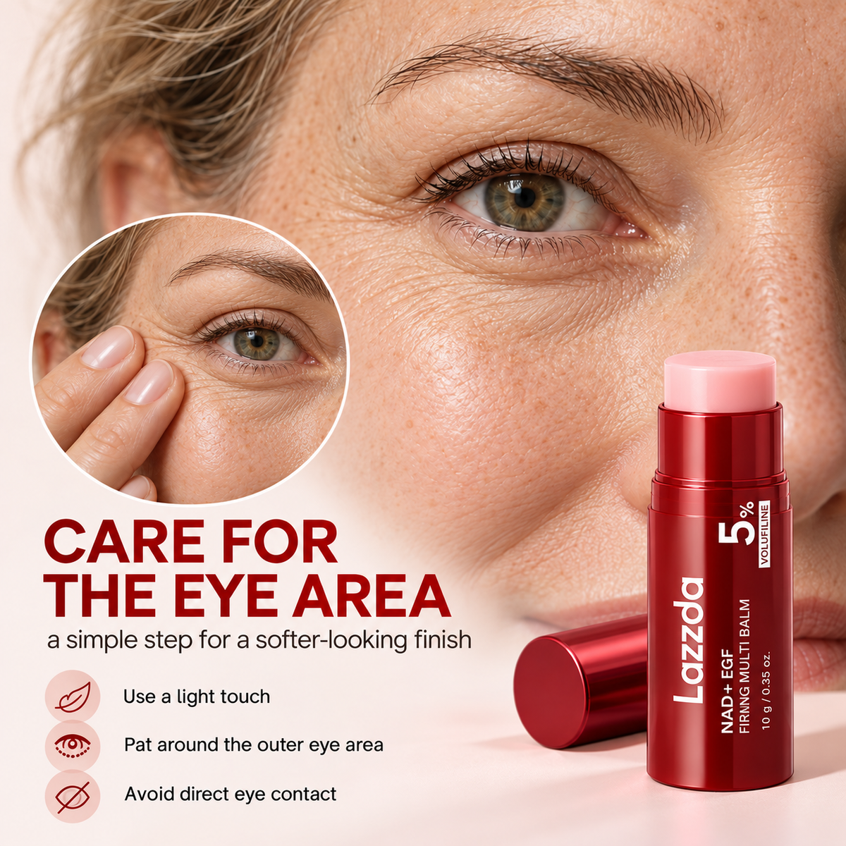 Lazzda NAD+ EGF Firming & Plumping Balm