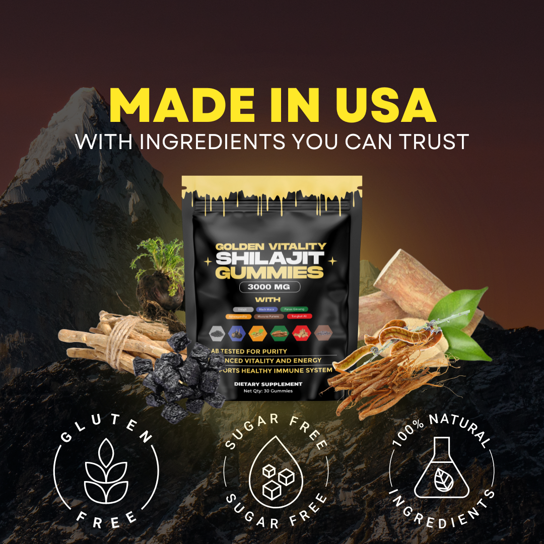 Lazzda Shilajit Gummies(Mixed Packaging Of Old And New)