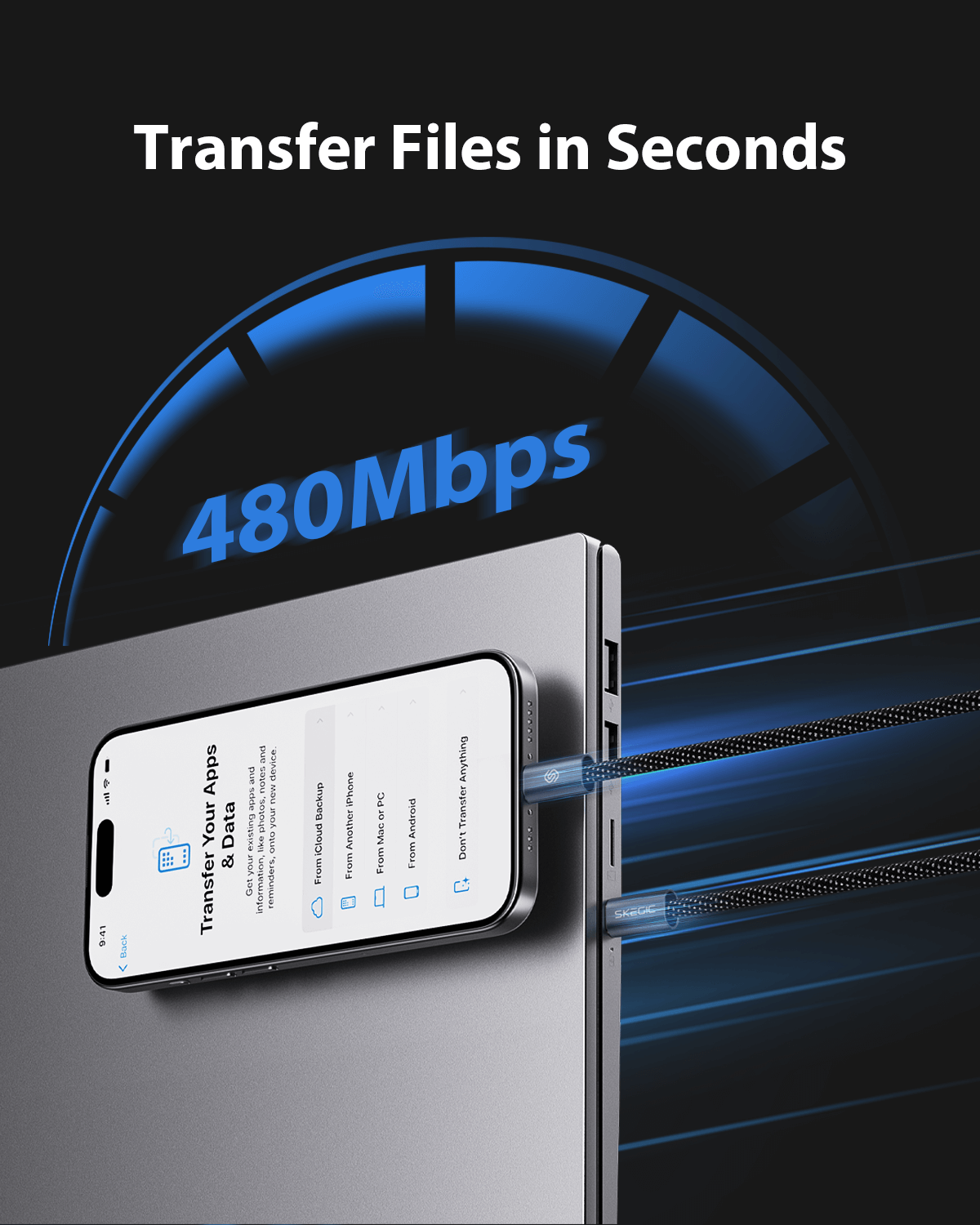 MagCable | Magnetic Anti-tangle Cable