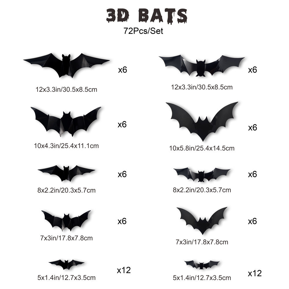 🦇Halloween 3D Lighted Bats