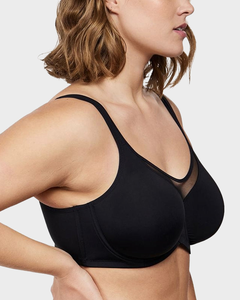 Plus Size Cooling Full Coverage Minimizer Bra