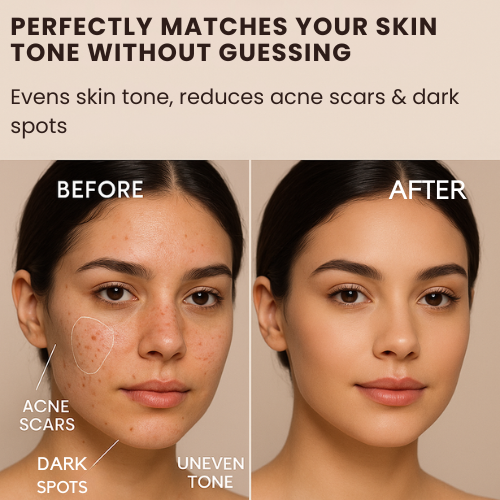 Cream Stick V white Korean Color-changing Foundation Stick with Volufiline