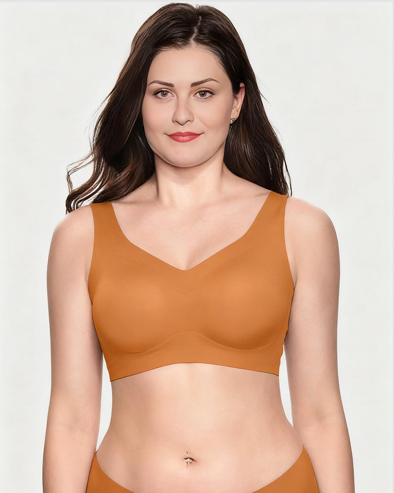 Lifting Wire-Free Antibacterial Jelly Bra