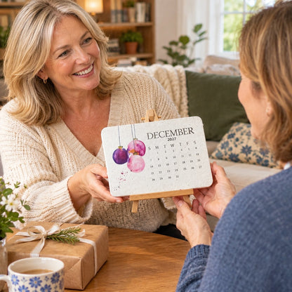 🌱Eco-Friendly Plantable "Timeless" Seed Calendar 2027 ✨ Plan•Plant•Grow•Enjoy