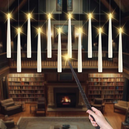 Lumos Magic Candles with Wand 🎃🪄