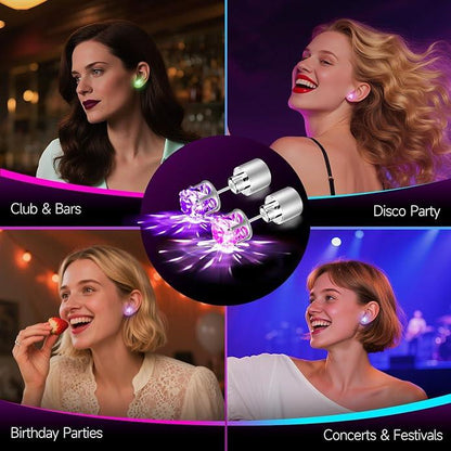 🔥✨LED Earrings, Light Up Stud Earrings