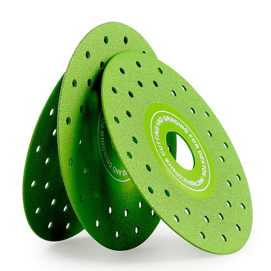 3PCS 115MM Ultra-Thin Vacuum Brazed Diamond Grinding Discs
