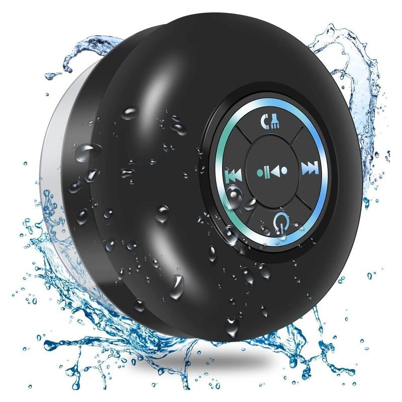 Mini enceinte Bluetooth étanche avec lumière LED🔊