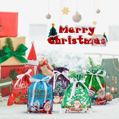MerryPouch Christmas Drawstring Gift Bags