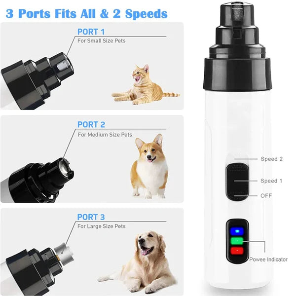 Give your pet a quick and easy manicure——Silent Groom Pro