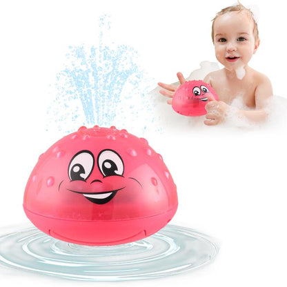 Colorful Octopus Sprinkler Bath Toy – Auto-Sensing Fountain & Lights
