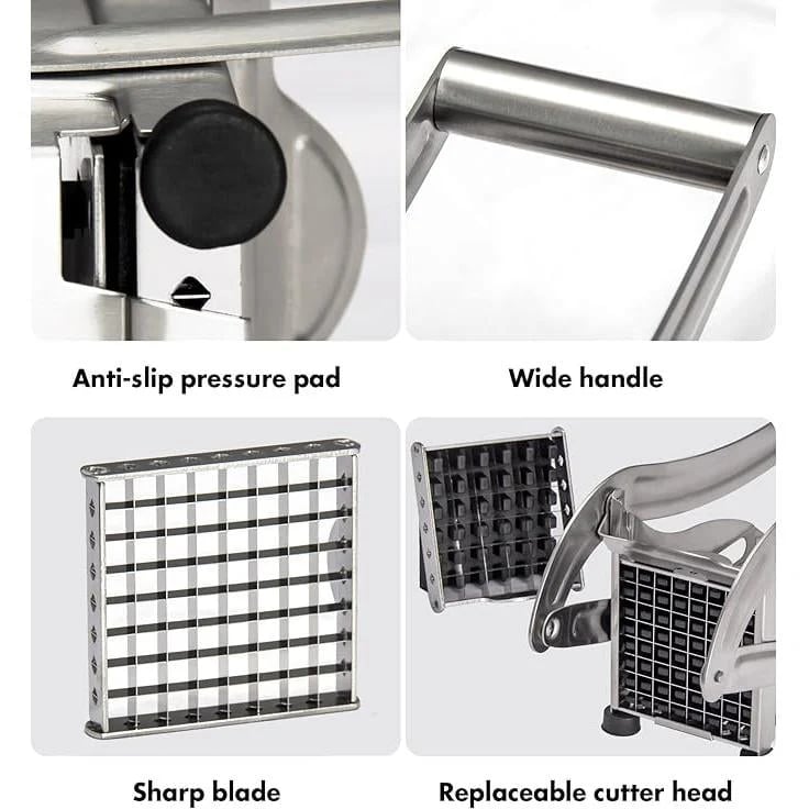💥Stainless Steel French Fry Cutter