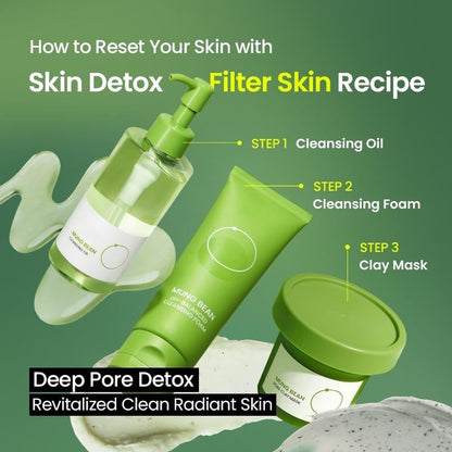 Skin Detox Trio Set with Mung Bean Complex