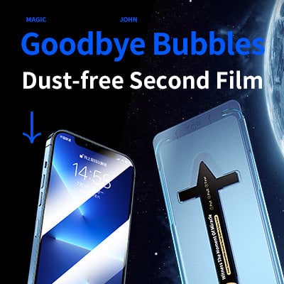 Invisible Artifact Screen Protector -Dust Free Without Bubbles