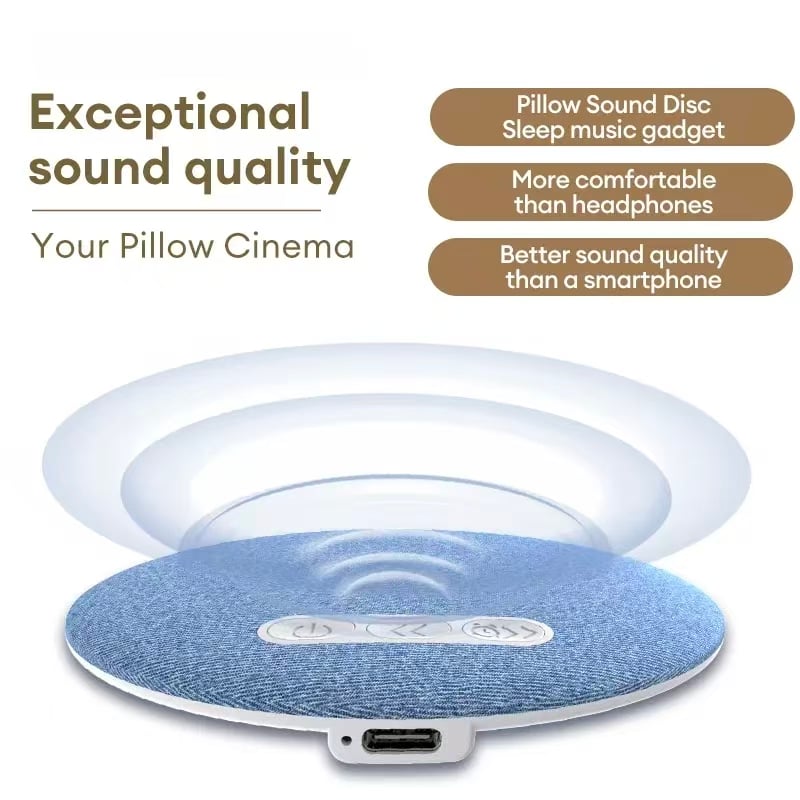 💥Ultra-thin Bluetooth sleep aid speaker
