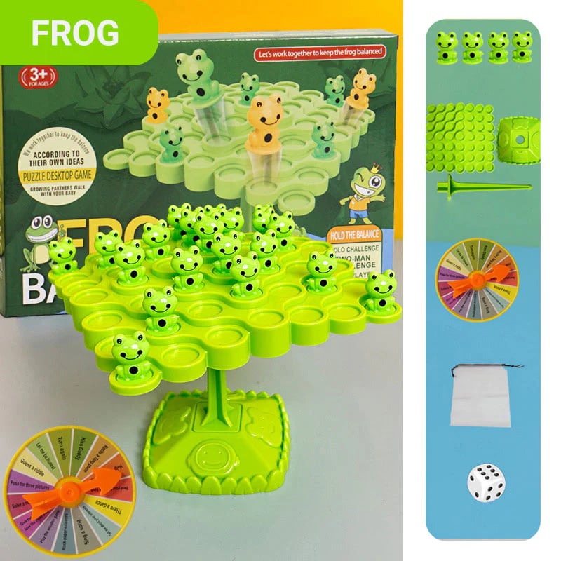 ⏰Balance Tree Frog Stacking Game Toys