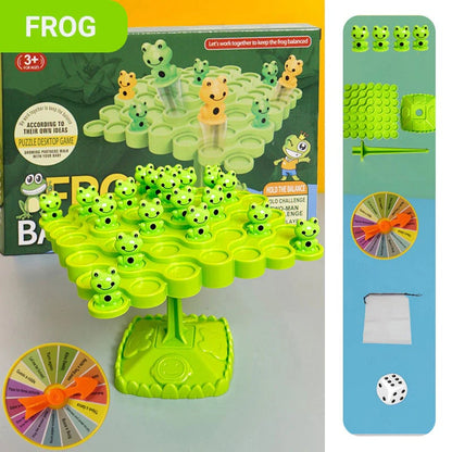 ⏰Balance Tree Frog Stacking Game Toys