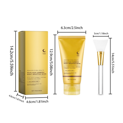 Kojic Acid Turmeric Night Wrapping Mask