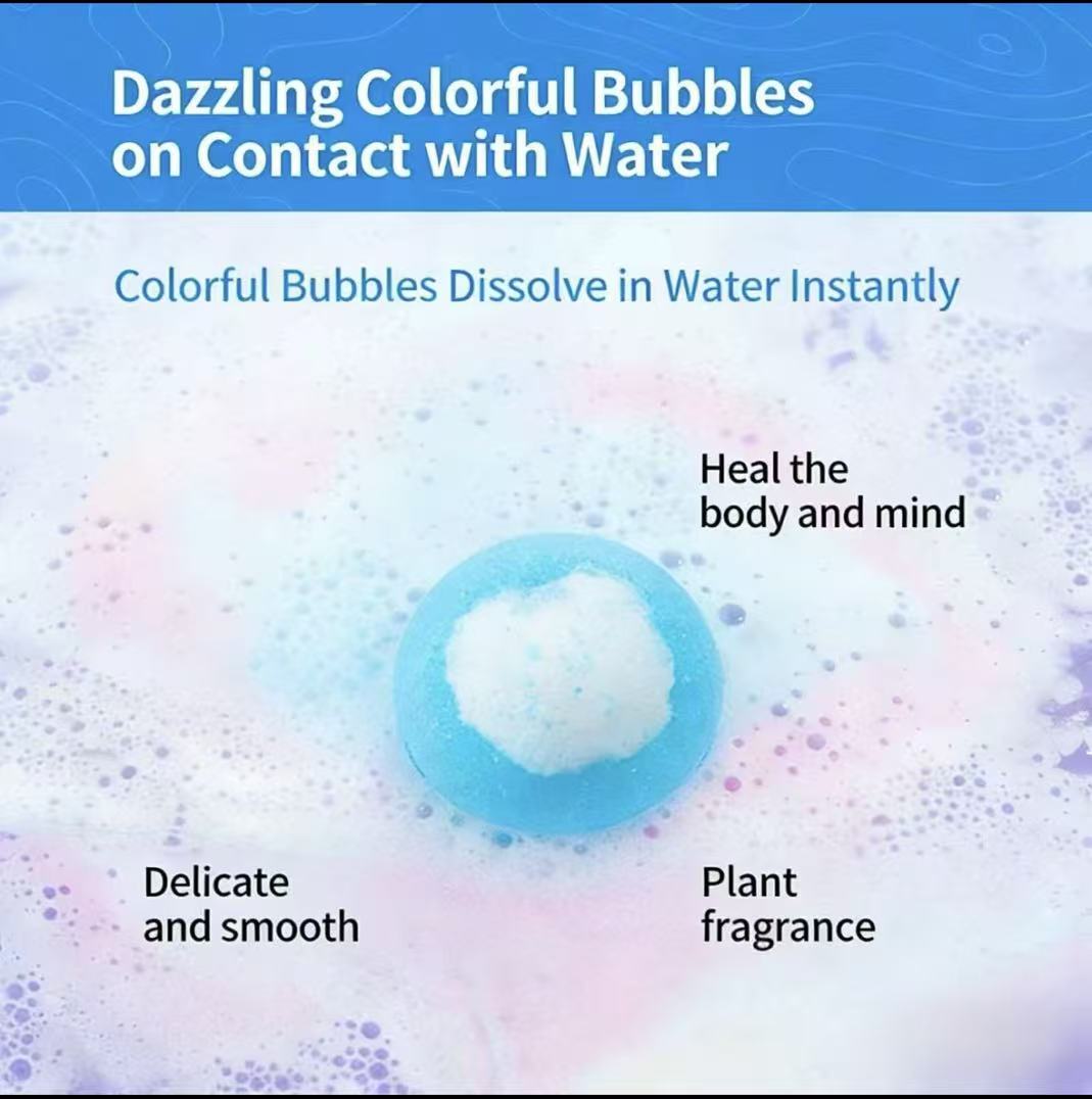 Bath Bombs + Surprise Ocean Toys Inside (Gift Box)