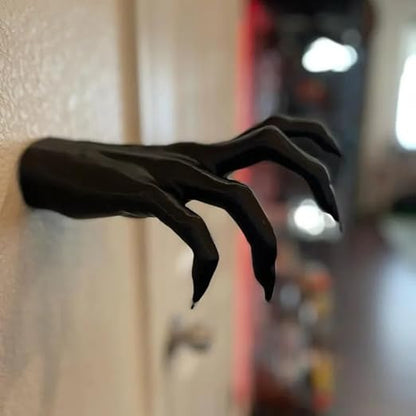 Halloween Witch's Demon Hand Wall Hanging Statues