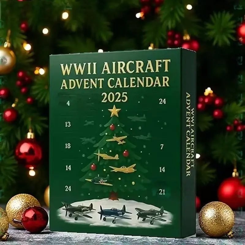 2025 Aircraft Advent Calendar World War II Plane