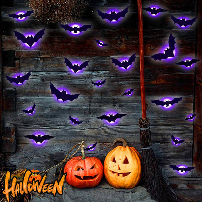 🦇Halloween 3D Lighted Bats