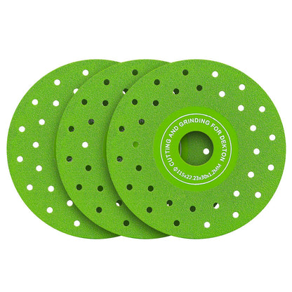 3PCS 115MM Ultra-Thin Vacuum Brazed Diamond Grinding Discs