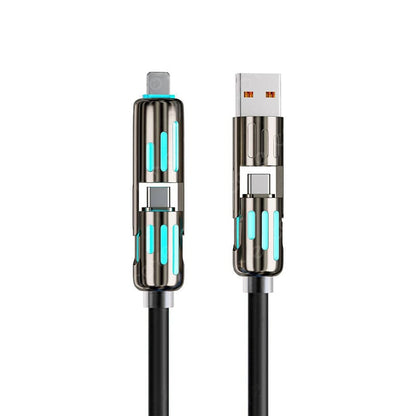 Mfish 240W 4-in-1 USB C Cable